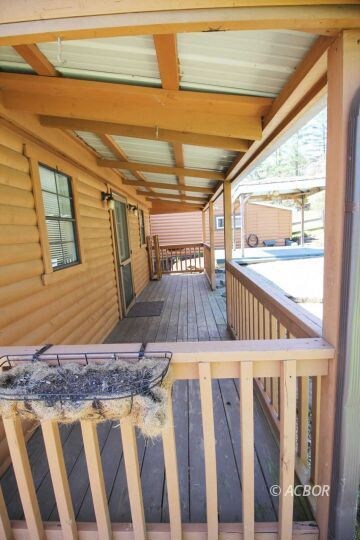 Back Covered Porch