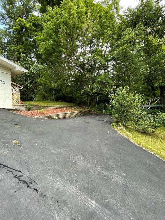 The extra parking space