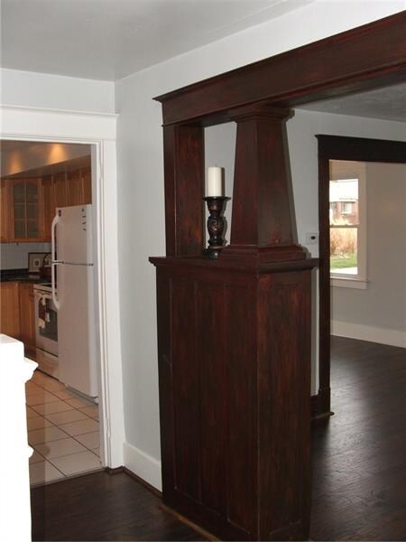 Beautiful original craftsman details!
