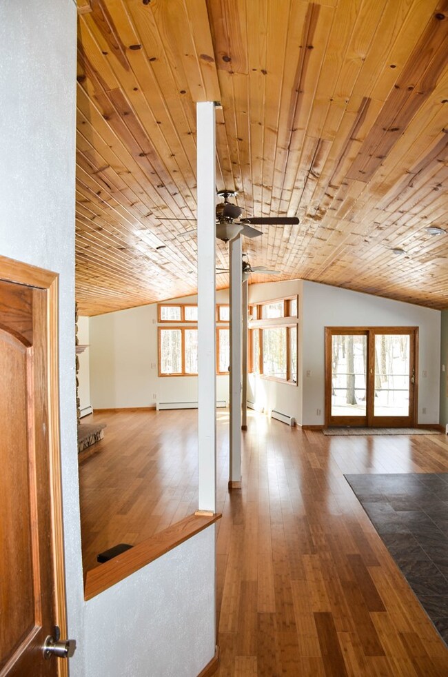 New Floors and Pine Ceiling