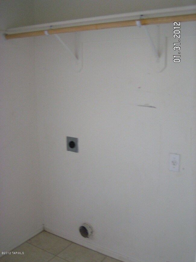 Laundry closet