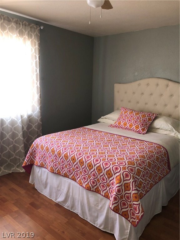 Equally big second bedroom with an oversized, full