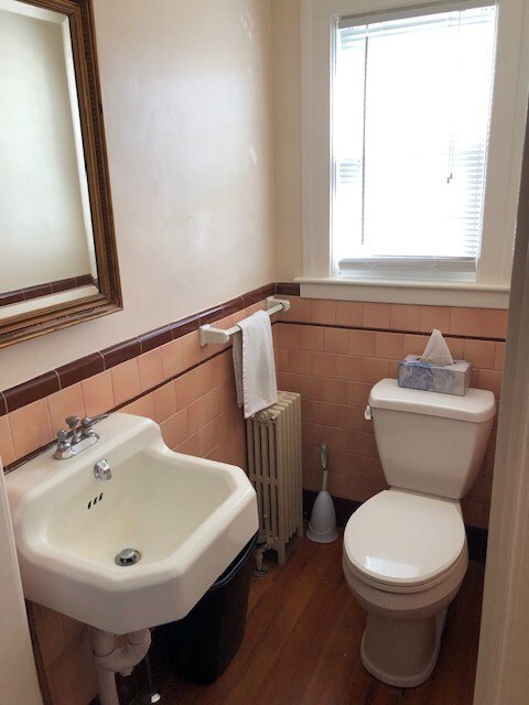 1st floor half bath