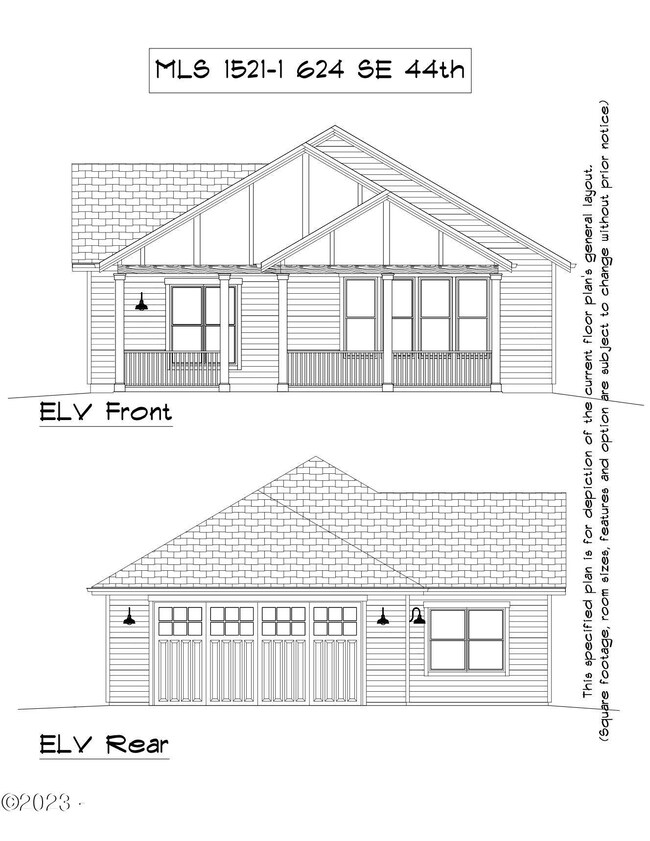 Front/Rear Elevation