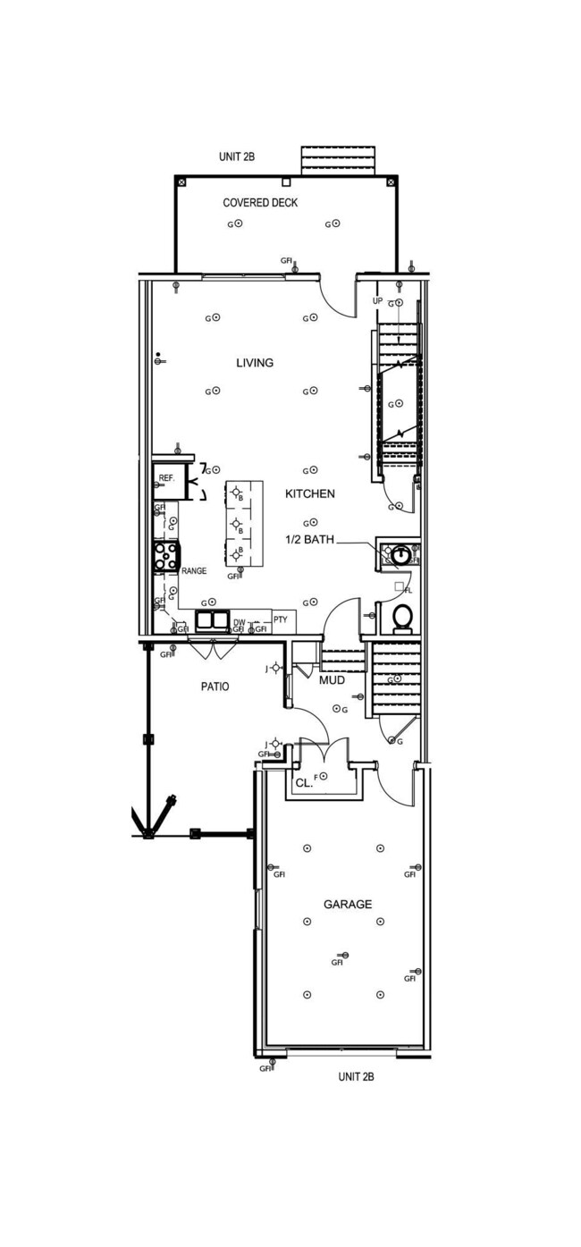 Unit 2B_1stFlrRendering_BW