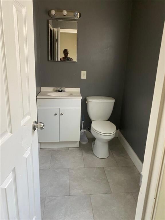 Half bath in Master bedroom