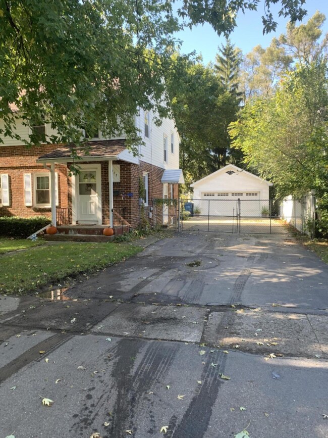 Driveway and Garage