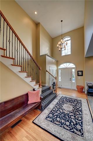 Two story entry