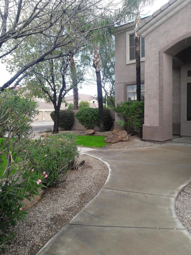 Front walk