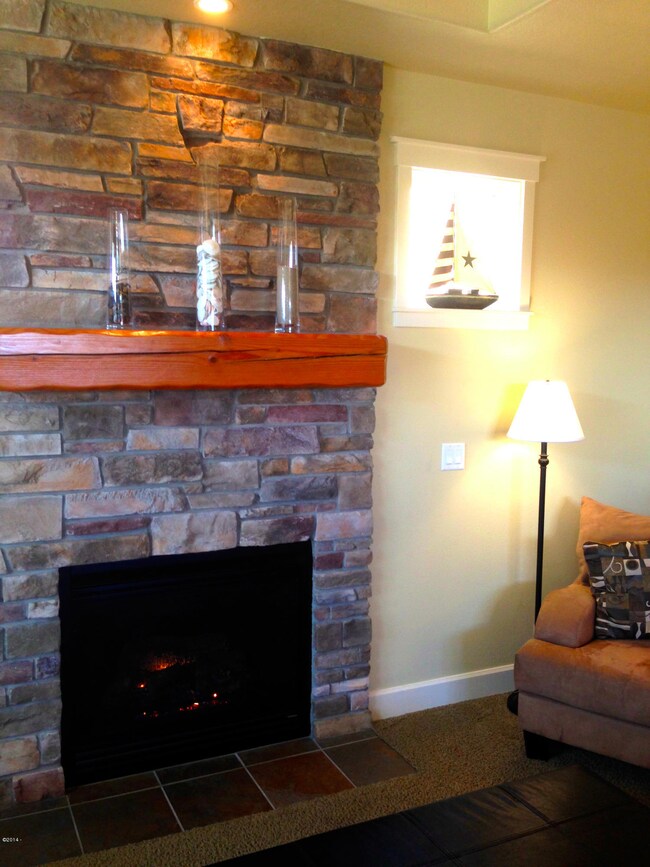 Gas fireplace