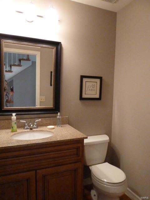 Updated powder room.