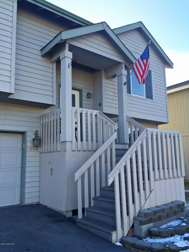 Trex walkway and covered front porch
