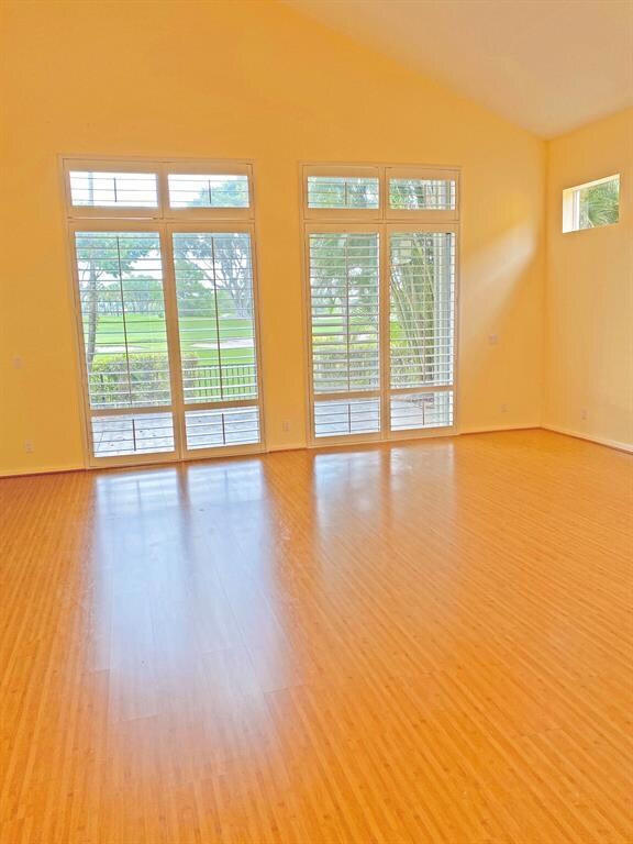 view from living room