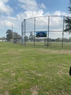 Ballfield across street
