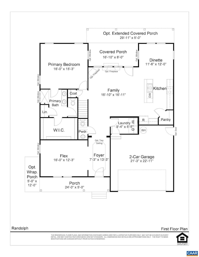 First floor plan