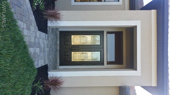 Front doors with impressive double leaded impact resistant glass.