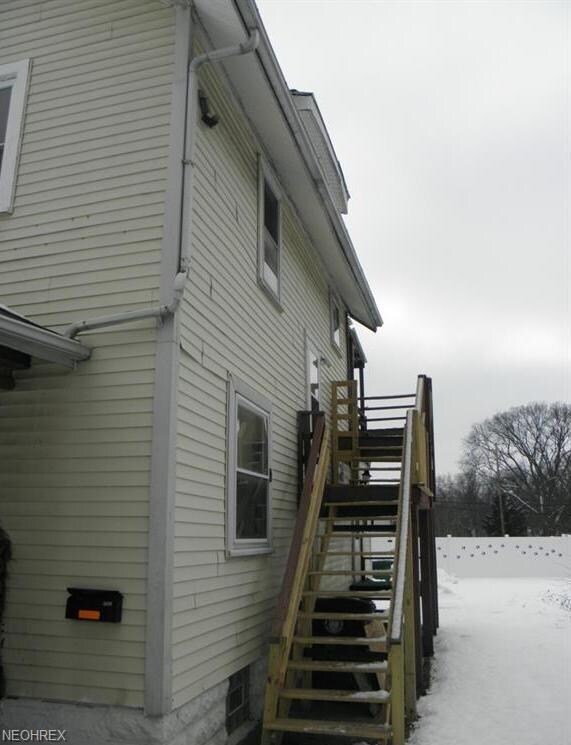 Entrance to upper unit
