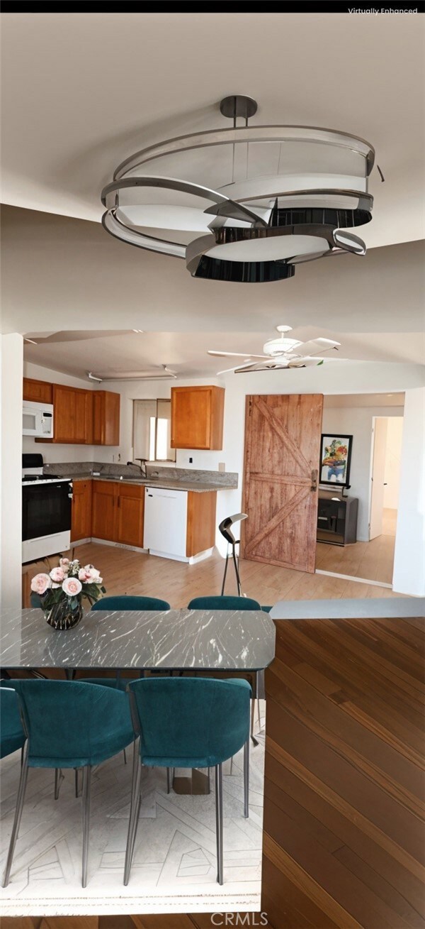 This picture is virtually staged