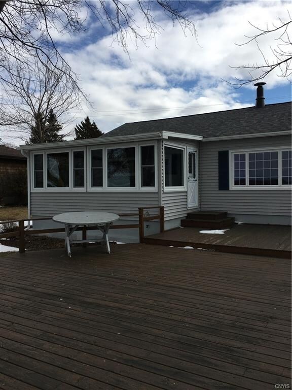 Back of cottage