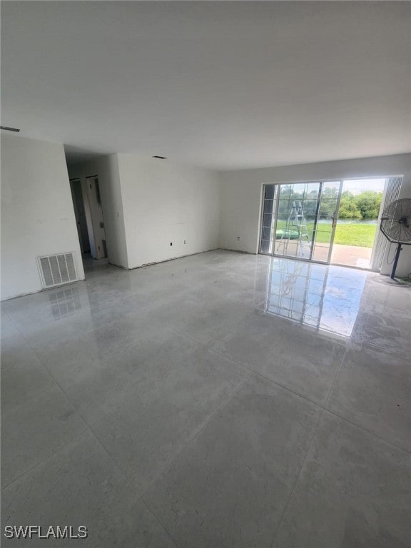View of spare room