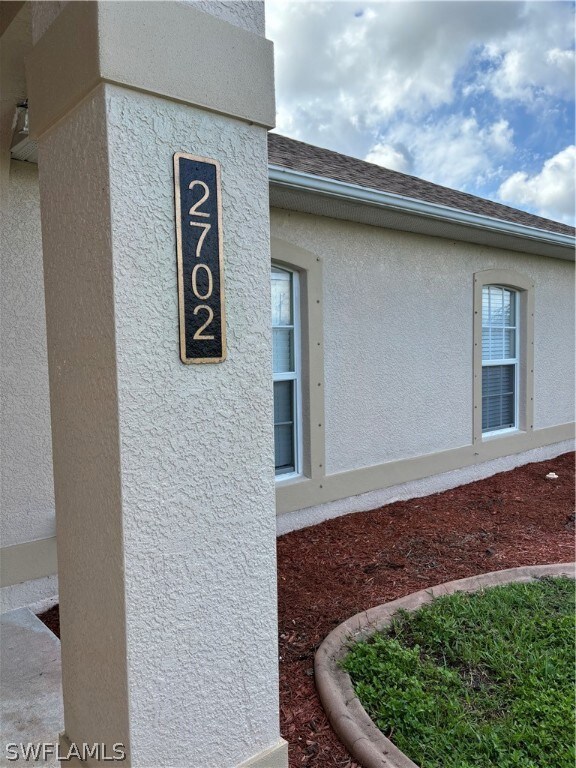 View of property exterior