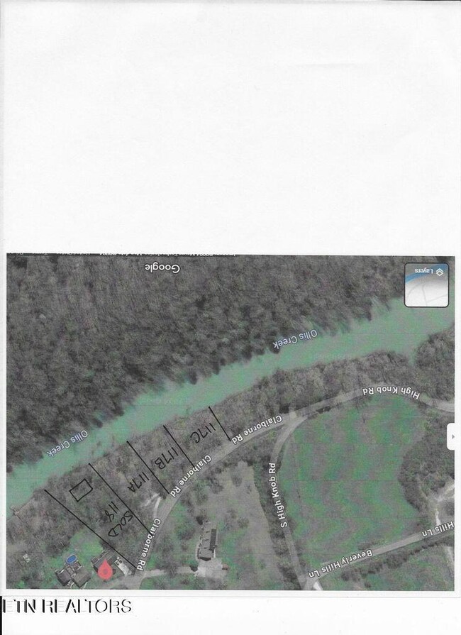 Claiborne Rd Lots 117A,B&C Aerial view w