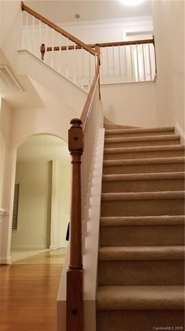 Open foyer entry