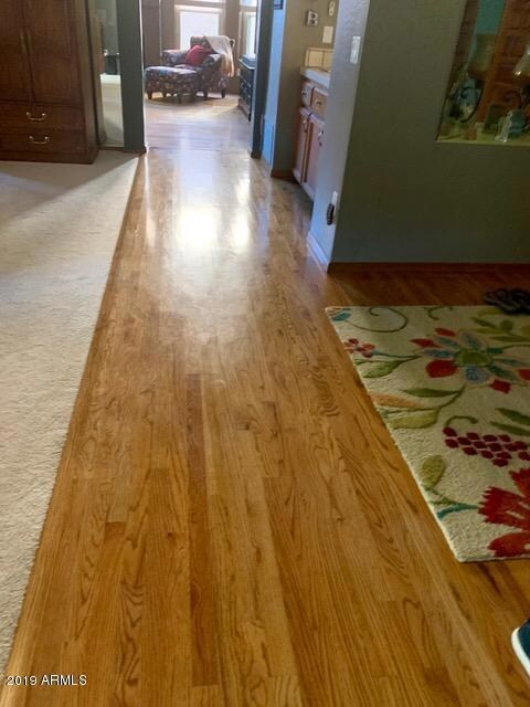 real wood floor