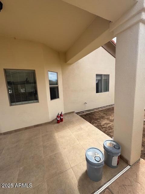 Back view of Property