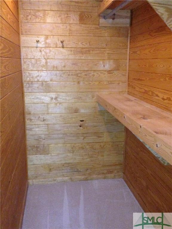 cedar closet in master bedroom