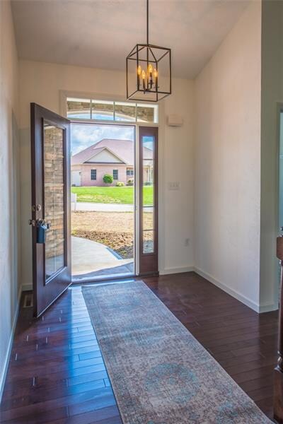 Wow factor begins as you enter though your stone c