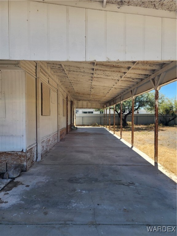 View of car parking