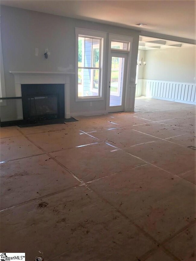 Family room walking out to covered patio