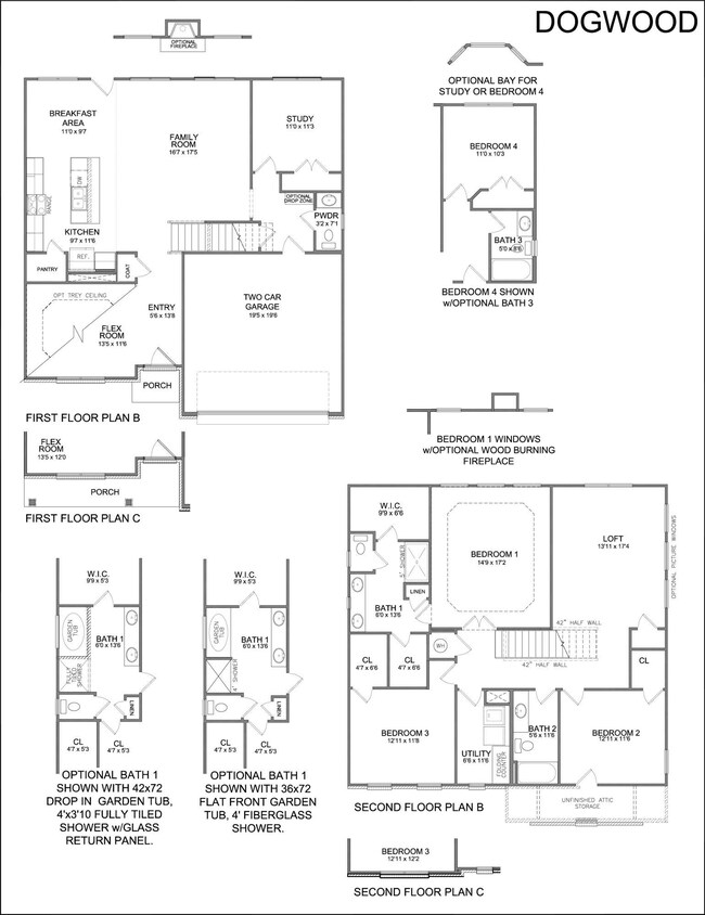 Dogwood Floorplan Revised 7.24.20
