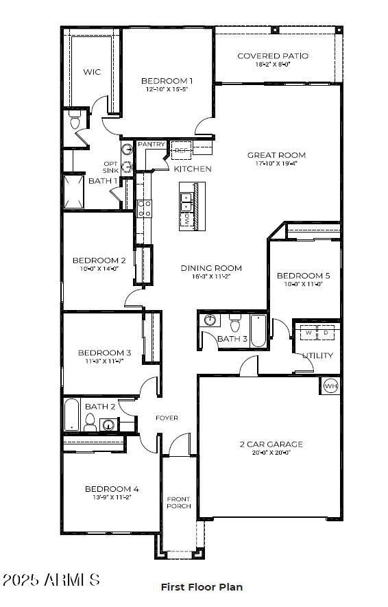 Saguaro Floor Plan