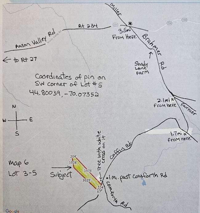 Directions to Lot