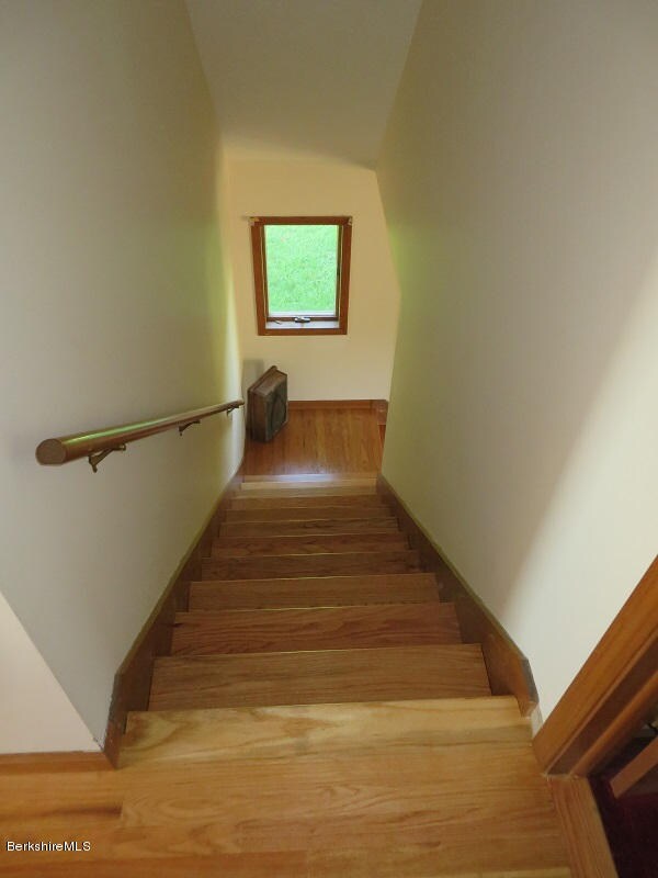 Refined Stairway with Oak Floors