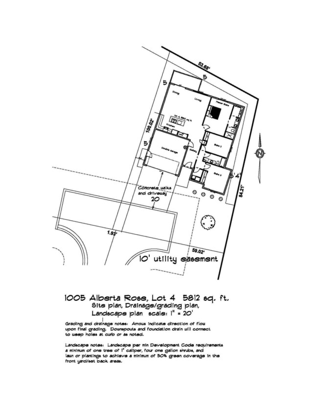 Lot 4 site plan