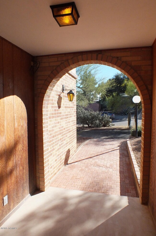 Cozy front porch