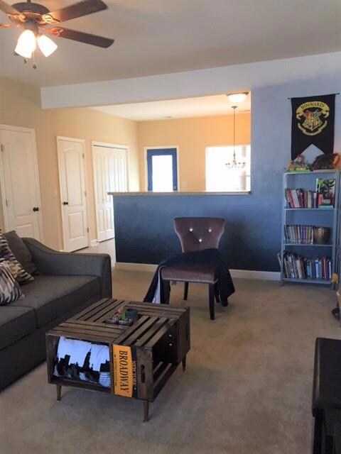 Open plan for entertaining