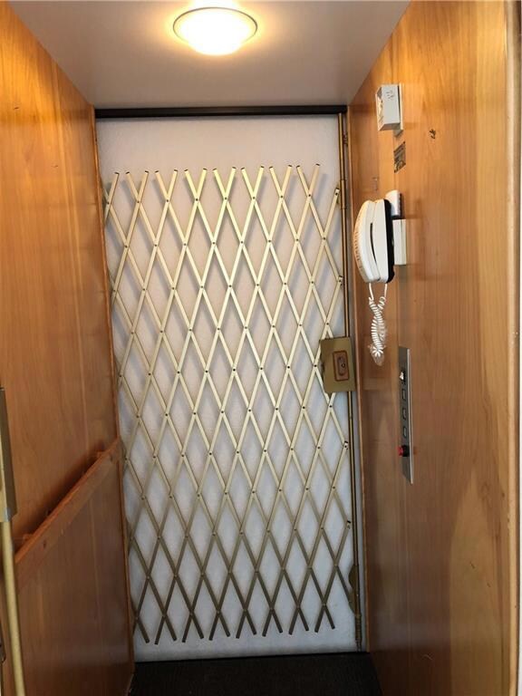 Elevator in apartment