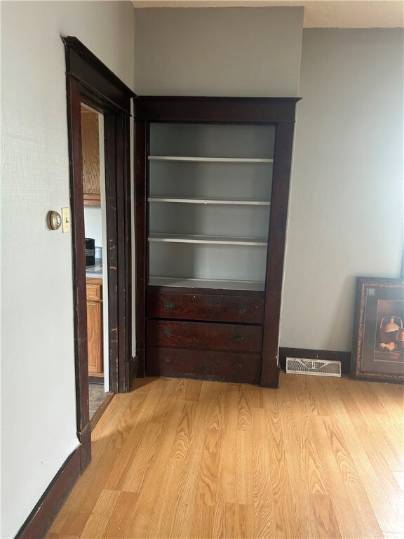 Built-in cabinet in dining room