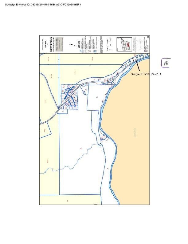 West Forks Tax map