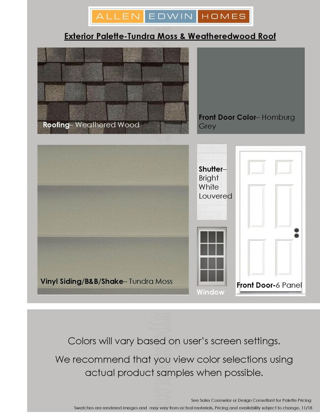 BFP0189 EXTERIOR PALETTE