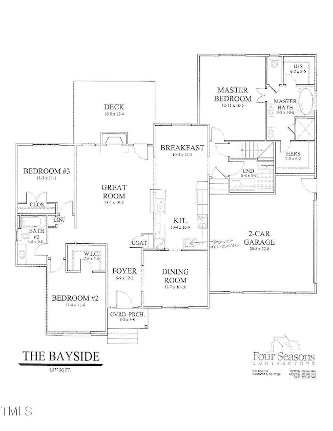 1665 S. Old Carriage First Floor Plan-pa