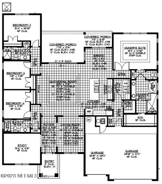 Fitzgerald 2 Floorplan