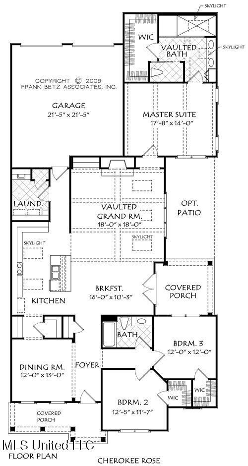 CHEROKEE ROSE FLOOR 1