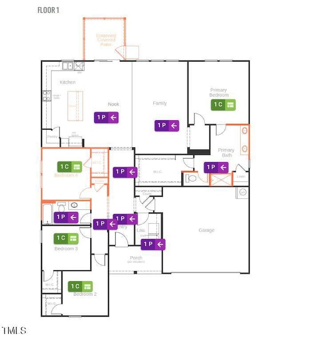 EM006 Flooring Diagram