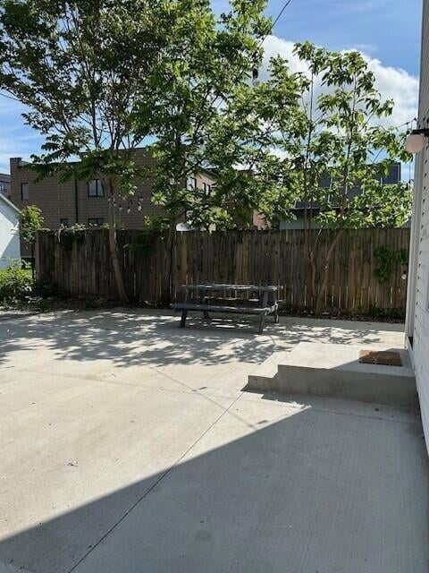 Exterior patio