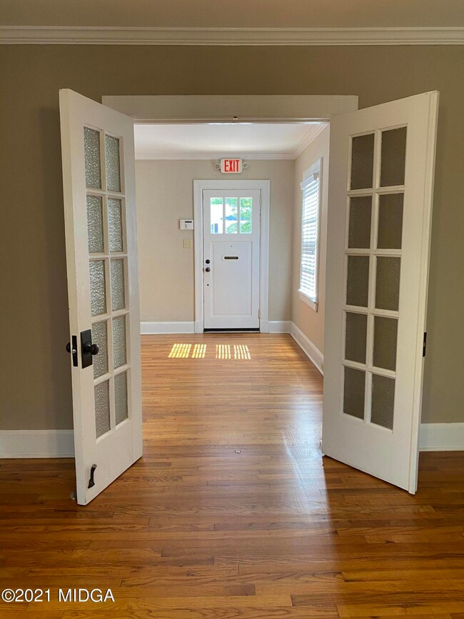 French Doors to Conference Room